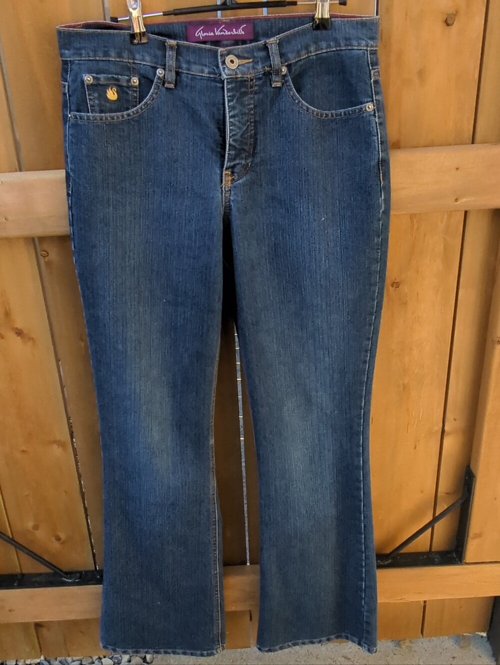 Gloria Vanderbilt Flare Jeans Coastal Cowgirl 90s Minimalism Y2K